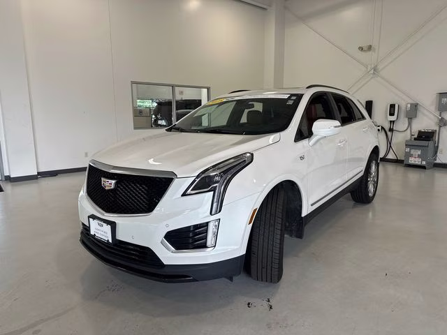2025 Crystal White Tricoat Cadillac XT5 Sport AWD SUV