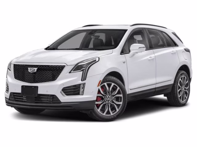 2025 White Cadillac XT5 Sport AWD SUV
