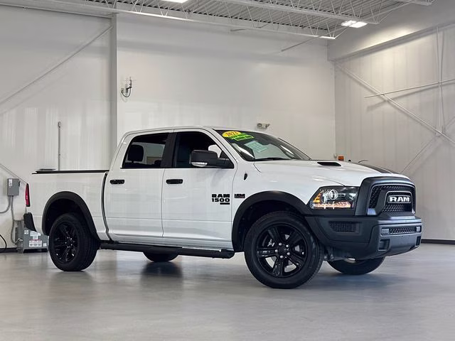 2023 Bright White Clearcoat Ram 1500 Classic Warlock 4X4 Truck