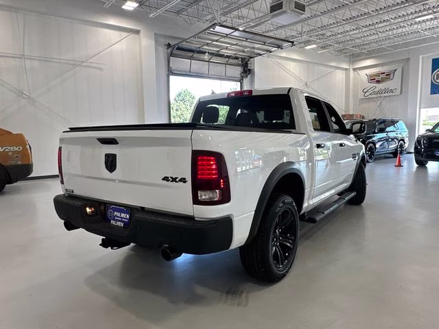 2023 Bright White Clearcoat Ram 1500 Classic Warlock 4X4 Truck