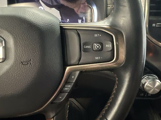 2023 Patriot Blue Pearlcoat Ram 1500 Laramie Longhorn 4X4 Truck