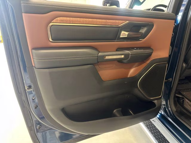 2023 Patriot Blue Pearlcoat Ram 1500 Laramie Longhorn 4X4 Truck