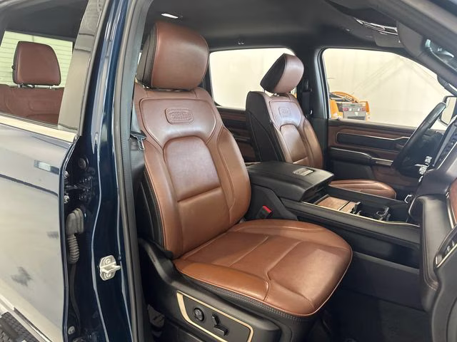 2023 Patriot Blue Pearlcoat Ram 1500 Laramie Longhorn 4X4 Truck