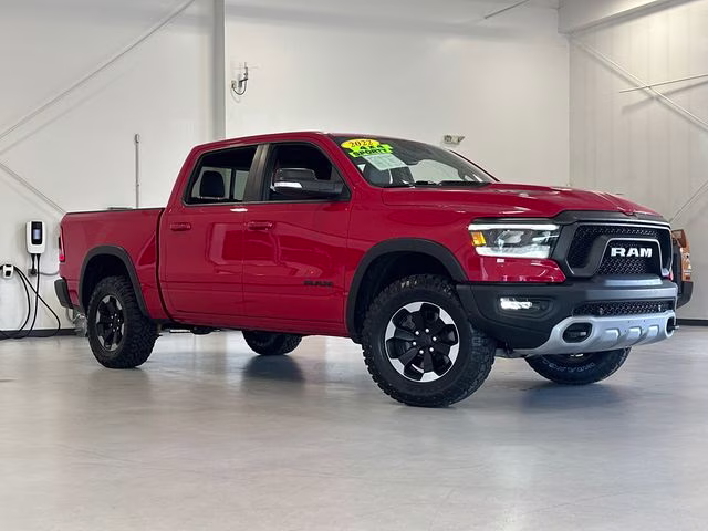 2022 Flame Red Clearcoat Ram 1500 Rebel 4X4 Truck