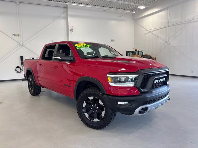 2022 Flame Red Clearcoat Ram 1500 Rebel 4X4 Truck