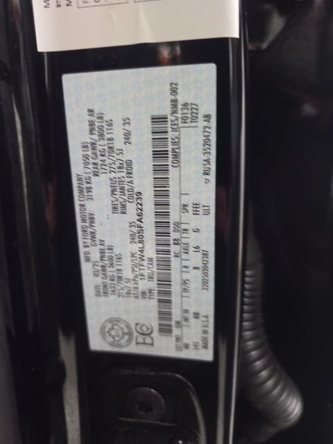 2025 Black Ford F-150 Tremor 4X4 Truck