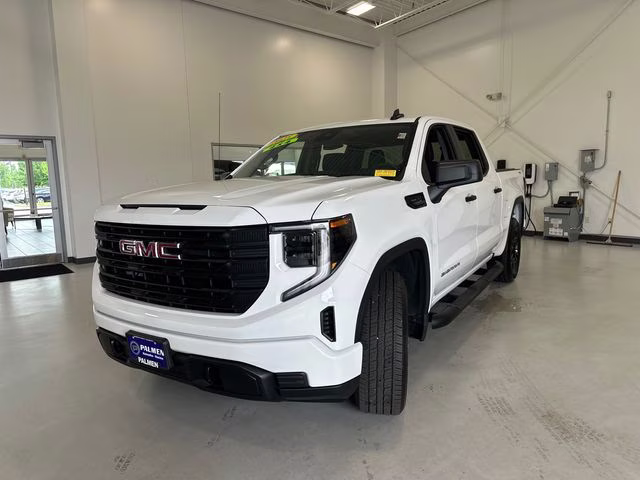 2025 Summit White GMC Sierra 1500 Pro 4X4 Truck