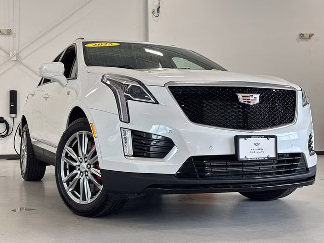 2025 Crystal White Tricoat Cadillac XT5 Sport AWD SUV