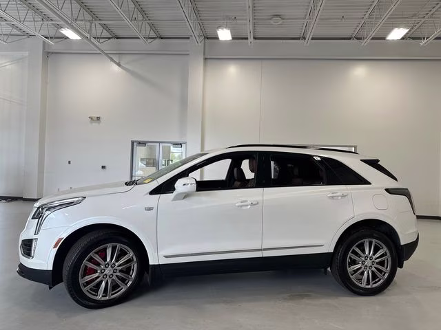 2025 Crystal White Tricoat Cadillac XT5 Sport AWD SUV