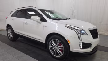 2025 White Cadillac XT5 Sport AWD SUV