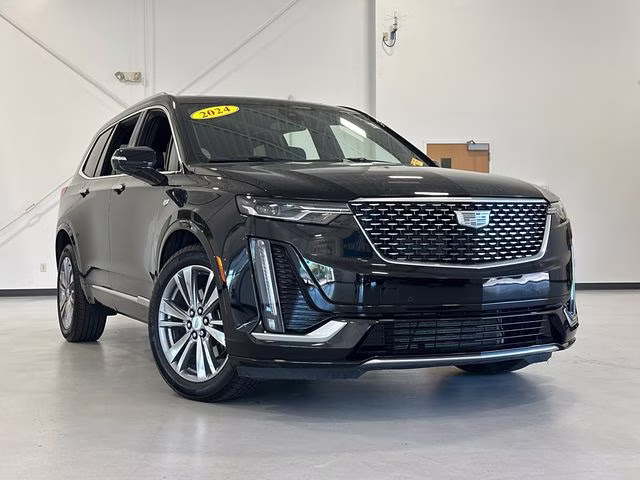 2024 Stellar Black Metallic Cadillac XT6 Premium Luxury AWD SUV
