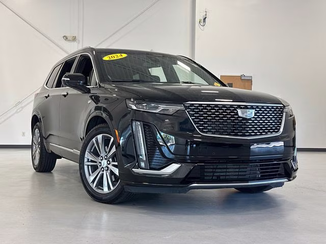 2024 Stellar Black Metallic Cadillac XT6 Premium Luxury AWD SUV