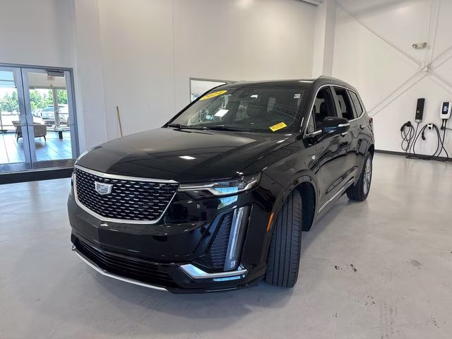 2024 Stellar Black Metallic Cadillac XT6 Premium Luxury AWD SUV