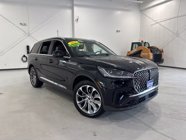 2025 Black Lincoln Aviator Reserve AWD SUV