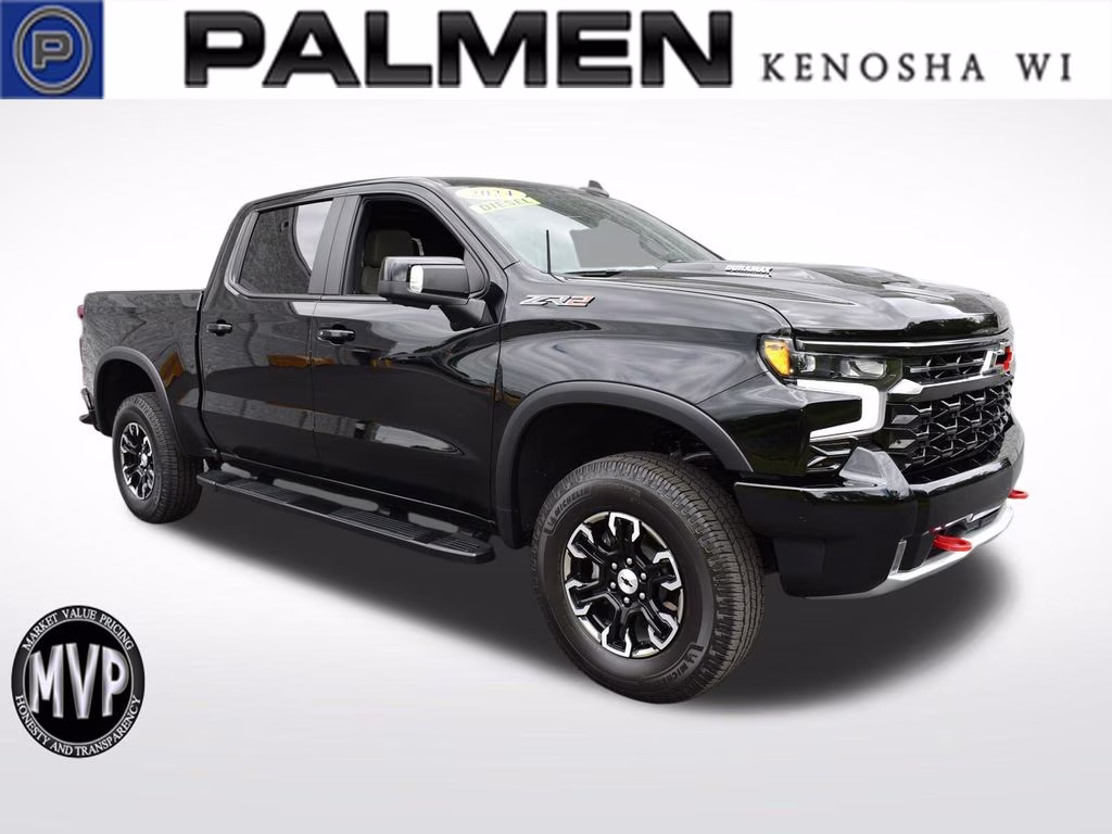 2024 Black Chevrolet Silverado 1500 ZR2 4X4 Truck
