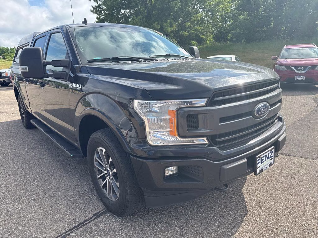 2019 Agate Black Metallic Ford F-150 XLT 4X4 Truck