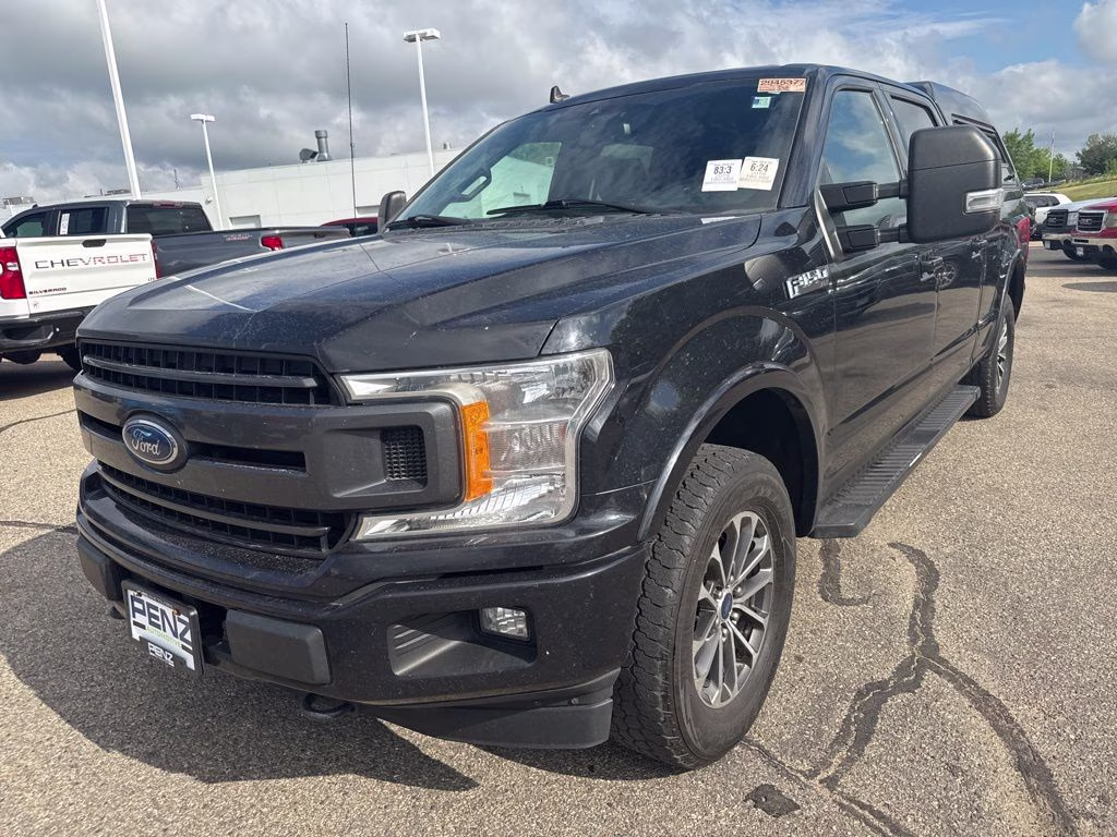2019 Agate Black Metallic Ford F-150 XLT 4X4 Truck