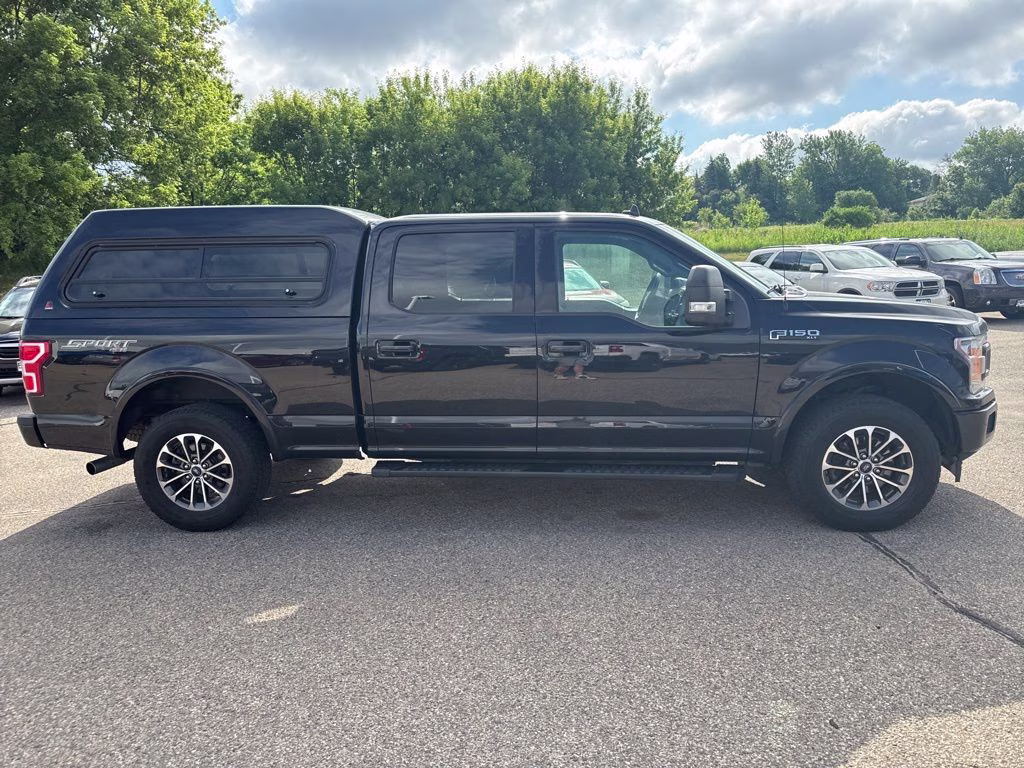 2019 Agate Black Metallic Ford F-150 XLT 4X4 Truck