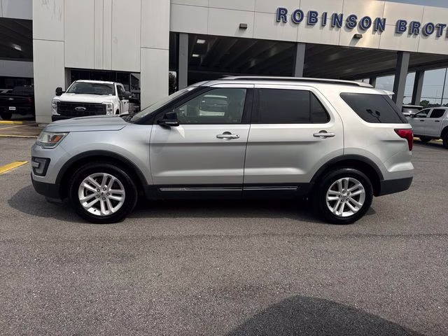 2016 Ingot Silver Ford Explorer XLT FWD SUV