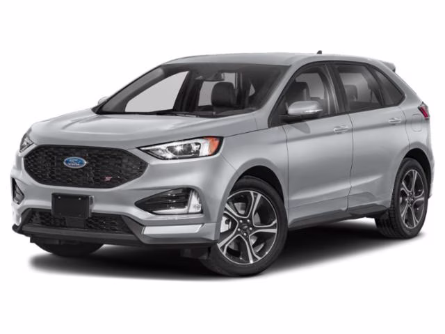 2023 Iconic Silver Metallic Ford Edge ST AWD SUV