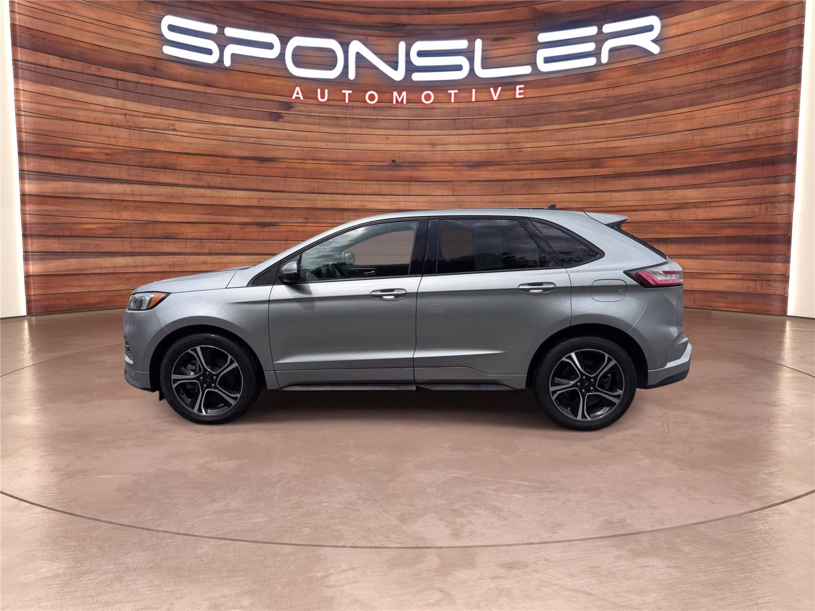 2023 Iconic Silver Metallic Ford Edge ST AWD SUV