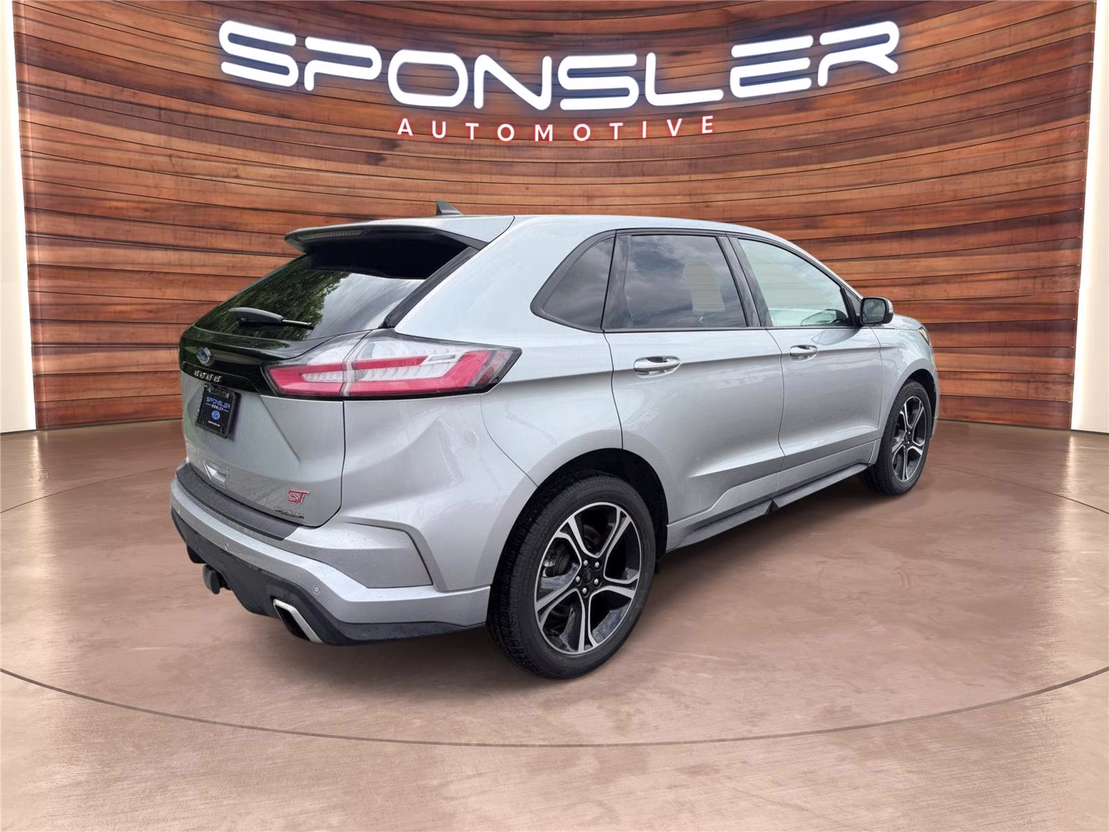 2023 Iconic Silver Metallic Ford Edge ST AWD SUV