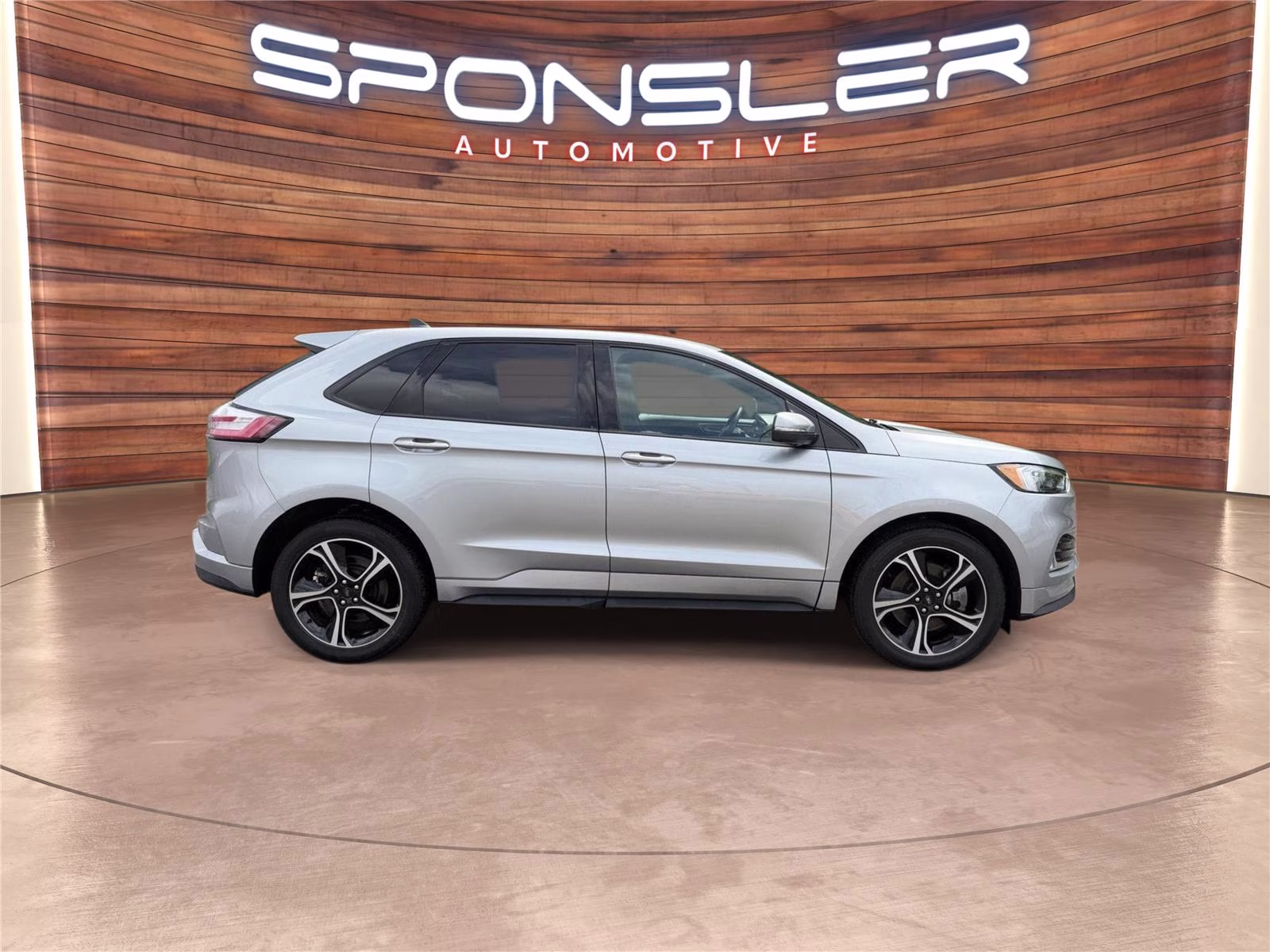 2023 Iconic Silver Metallic Ford Edge ST AWD SUV