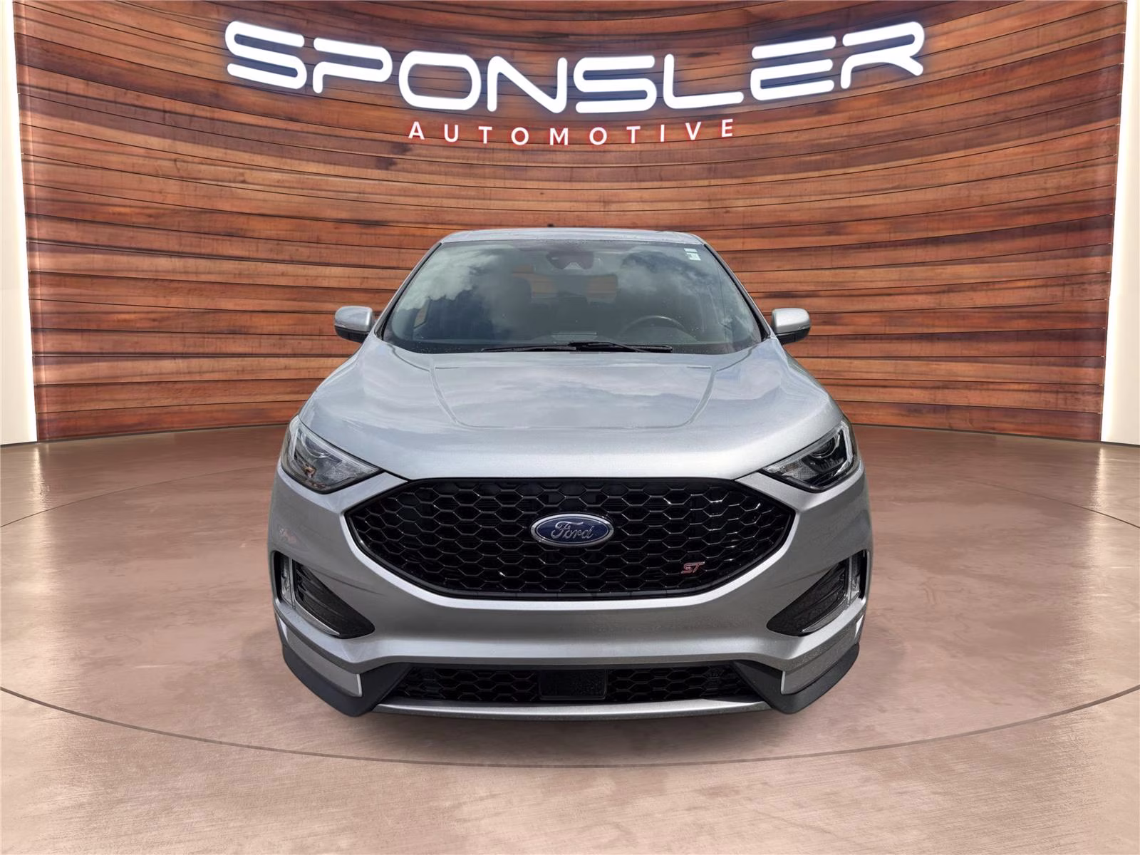 2023 Iconic Silver Metallic Ford Edge ST AWD SUV