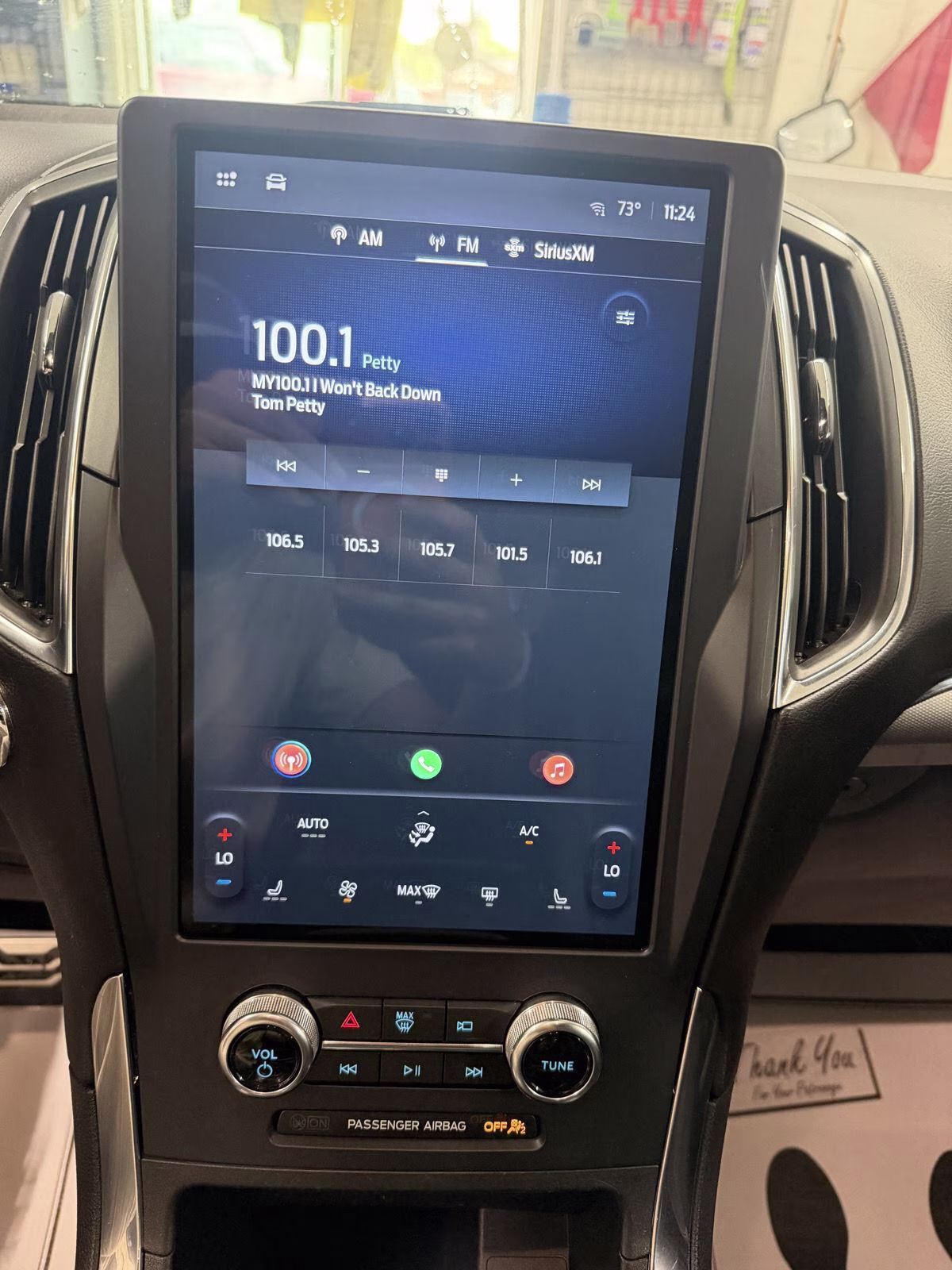 2023 Iconic Silver Metallic Ford Edge ST AWD SUV