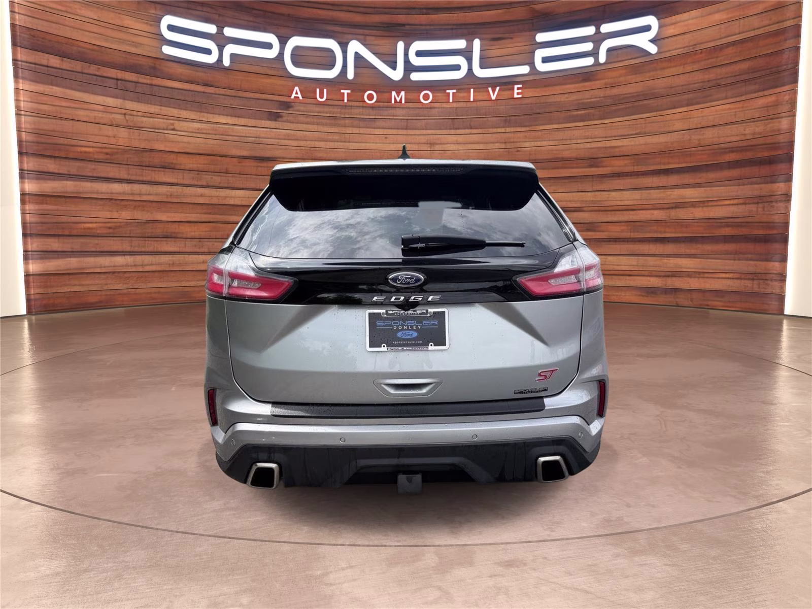 2023 Iconic Silver Metallic Ford Edge ST AWD SUV