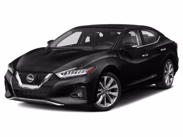 2019 Pearl White Tricoat Nissan Maxima Platinum FWD Sedan