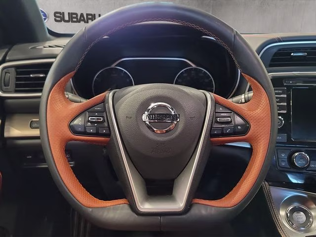 2019 Pearl White Tricoat Nissan Maxima Platinum FWD Sedan