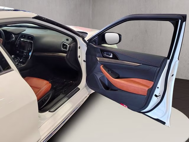 2019 Pearl White Tricoat Nissan Maxima Platinum FWD Sedan