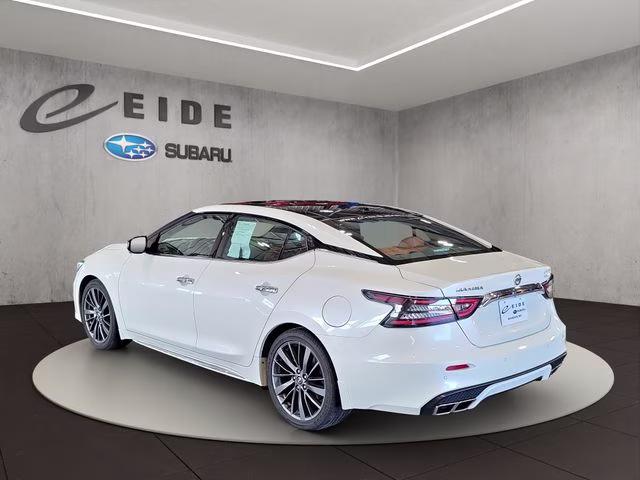 2019 Pearl White Tricoat Nissan Maxima Platinum FWD Sedan
