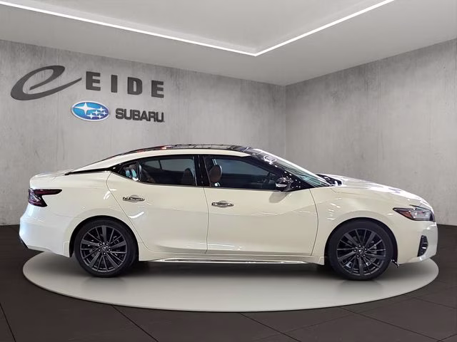 2019 Pearl White Tricoat Nissan Maxima Platinum FWD Sedan