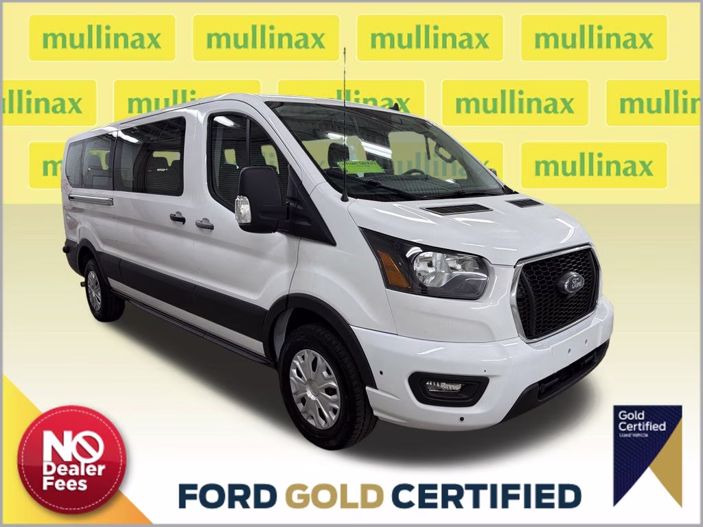 2024 Oxford White Ford Transit-350 XLT RWD Crossover