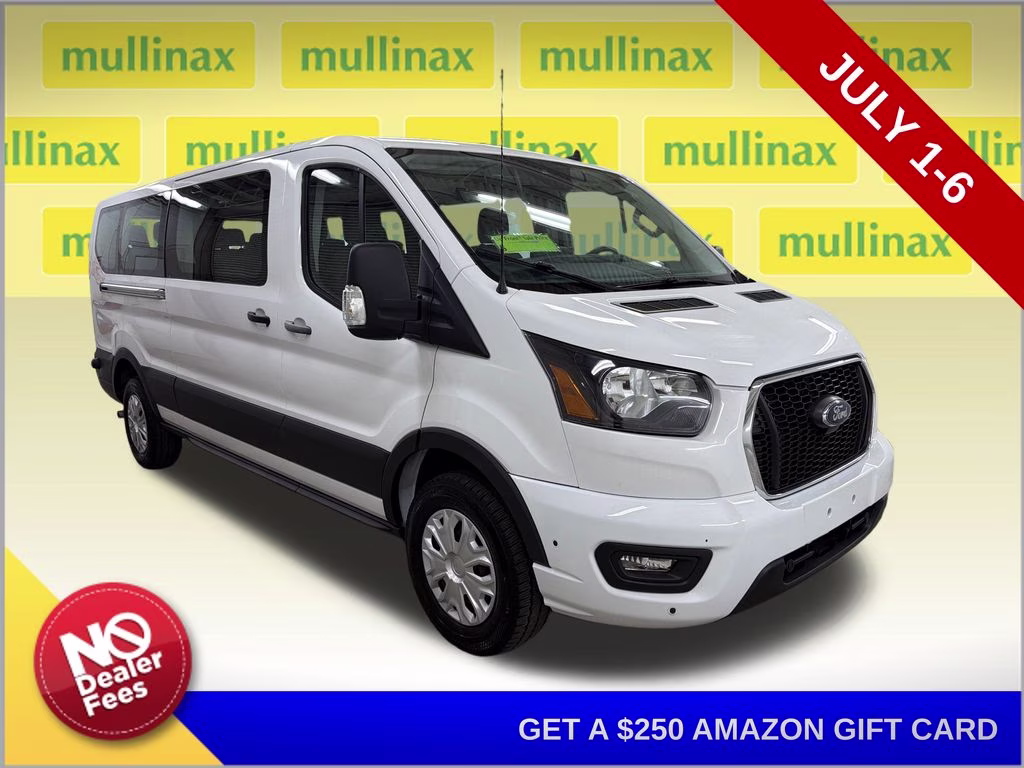 2024 Oxford White Ford Transit-350 XLT RWD Crossover