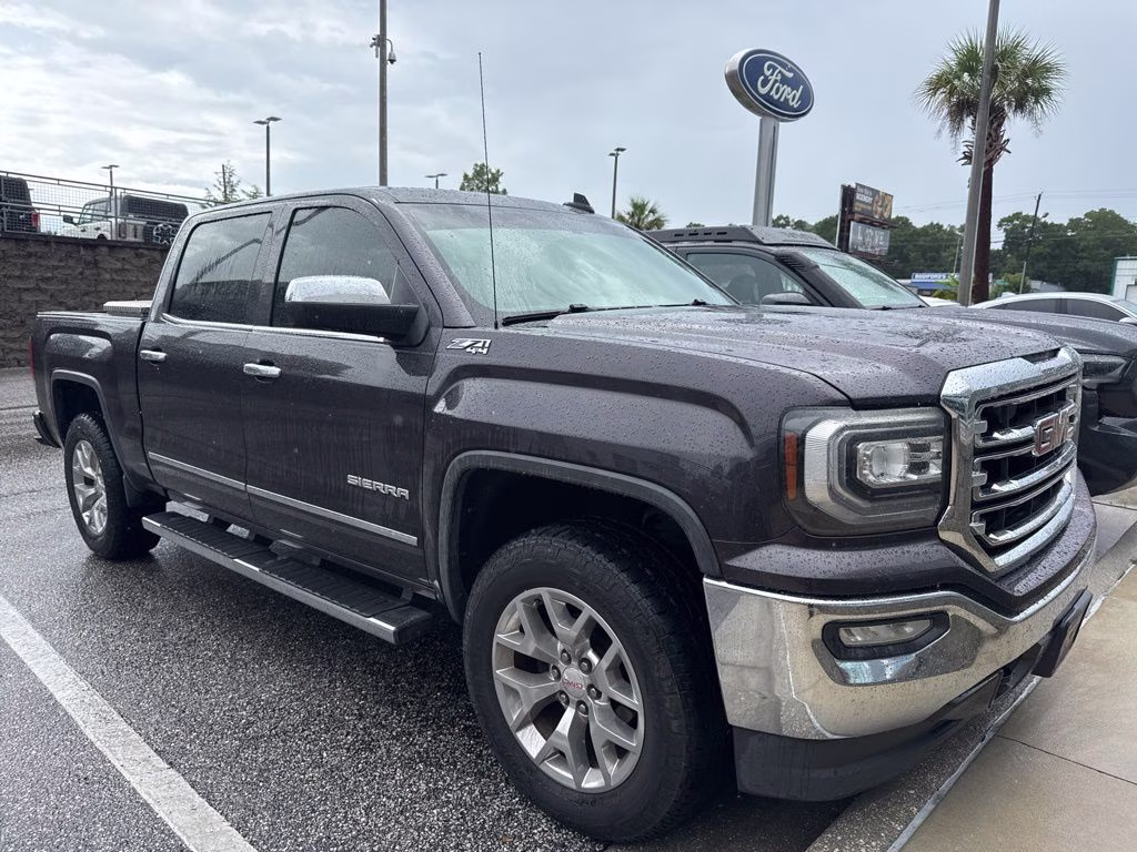 2016 Iridium Metallic GMC Sierra 1500 SLT 4X4 Truck