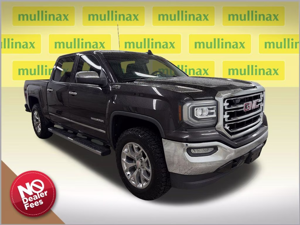 2016 Iridium Metallic GMC Sierra 1500 SLT 4X4 Truck