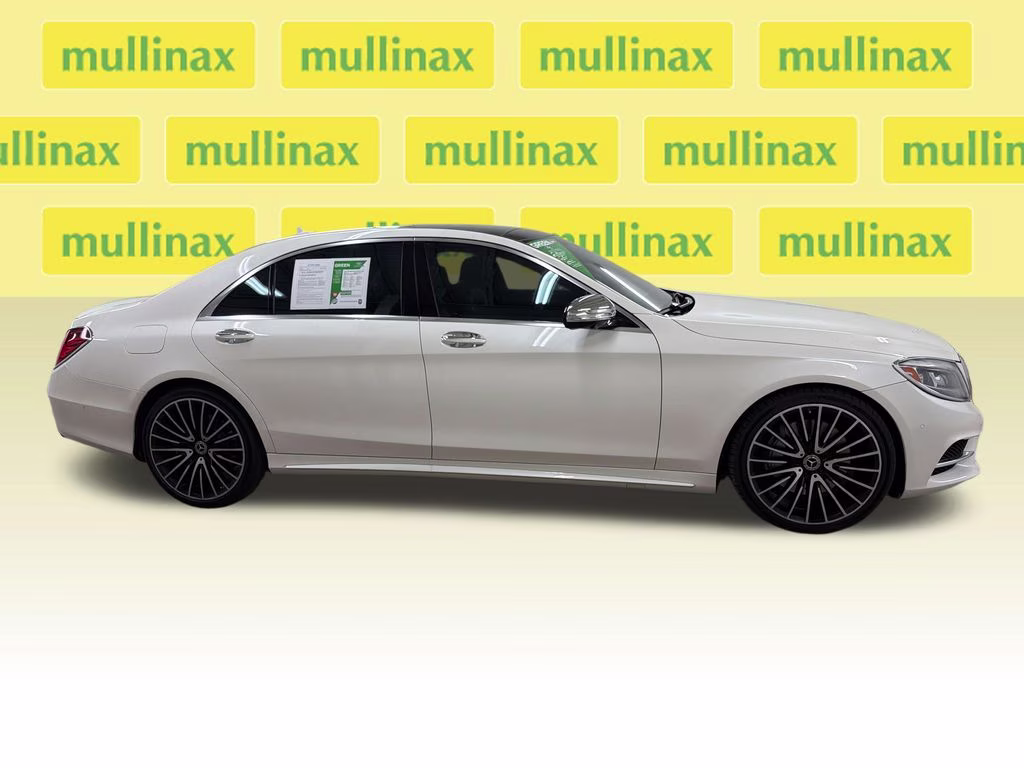 2017 designo Diamond White Metallic Mercedes-Benz S-Class S 550 RWD Sedan