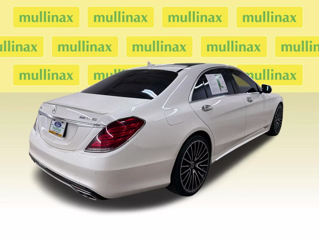 2017 designo Diamond White Metallic Mercedes-Benz S-Class S 550 RWD Sedan