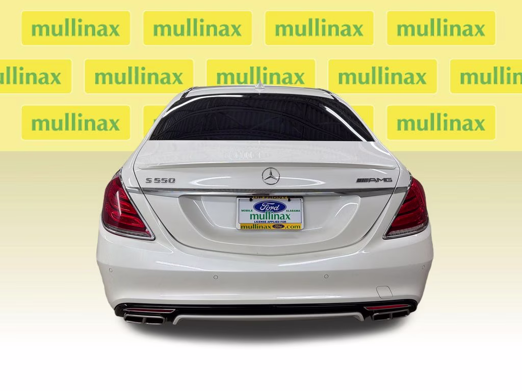 2017 designo Diamond White Metallic Mercedes-Benz S-Class S 550 RWD Sedan