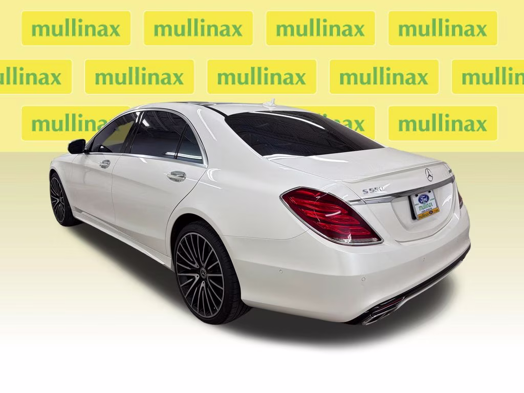 2017 designo Diamond White Metallic Mercedes-Benz S-Class S 550 RWD Sedan