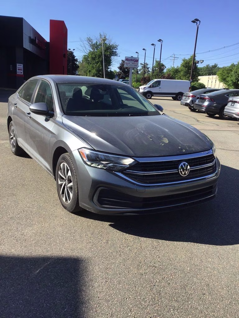 2024 Black Volkswagen Jetta 1.5T S FWD Sedan