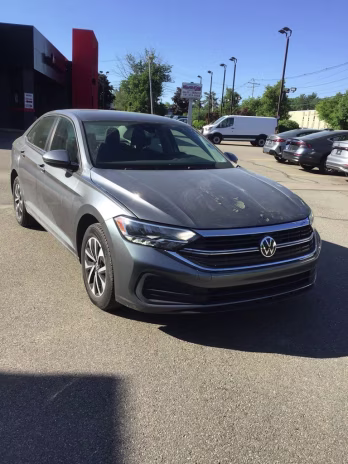 2024 Black Volkswagen Jetta 1.5T S FWD Sedan