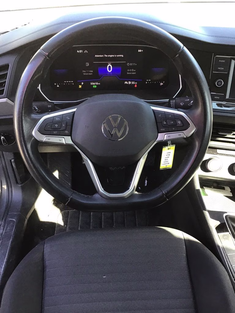 2024 Black Volkswagen Jetta 1.5T S FWD Sedan