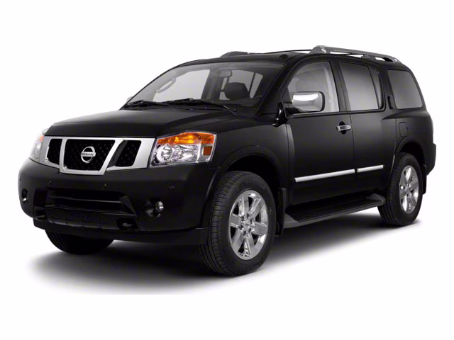 2013 Galaxy Black Nissan Armada Platinum RWD SUV