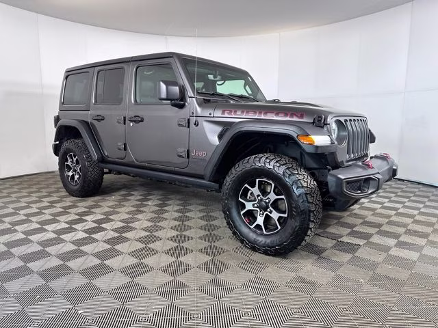 2019 Granite Crystal Metallic Clearcoat Jeep Wrangler Unlimited Rubicon 4X4 SUV