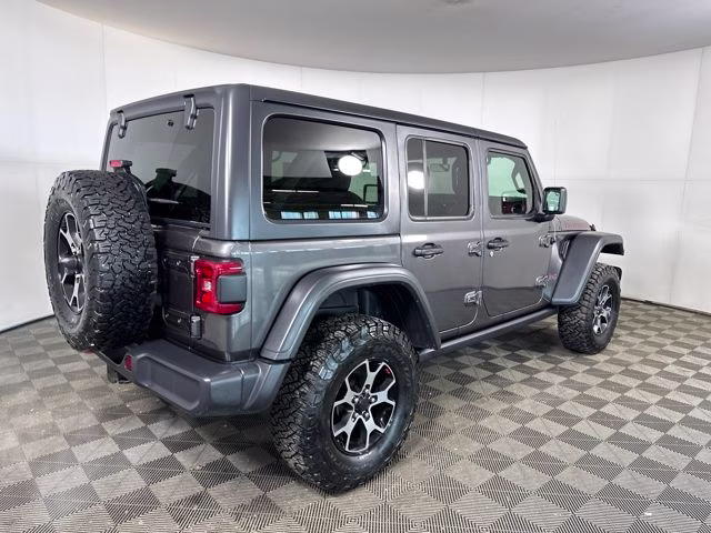 2019 Granite Crystal Metallic Clearcoat Jeep Wrangler Unlimited Rubicon 4X4 SUV