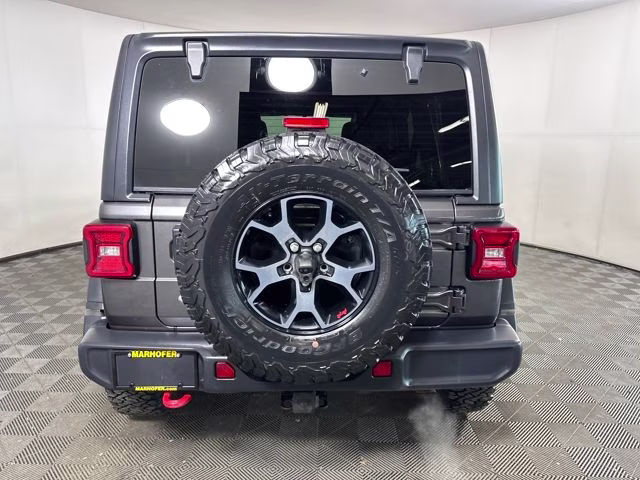 2019 Granite Crystal Metallic Clearcoat Jeep Wrangler Unlimited Rubicon 4X4 SUV